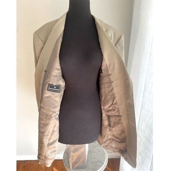 Ermenegildo Zegna Super 100 Worsted Wool Blazer sport coat jacket - Picture 3 of 16